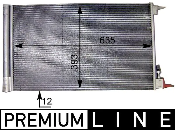 AC552000P Mahle Original Конденсатор