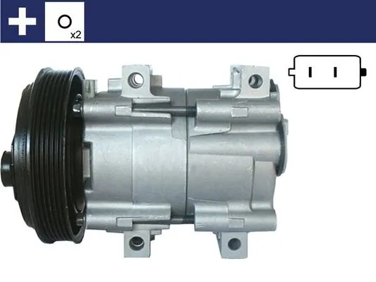 Компресор кондиціонера ACP843000S Mahle Original