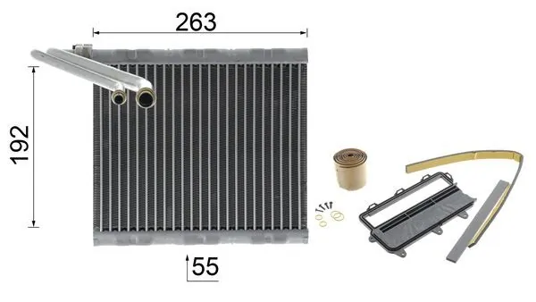 AE85000P Mahle Original Охолоджувач повітря