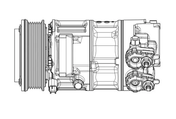 Компресор системи кондиціювання Mahle Original ACP654000P ціна, від 127.55 USD
