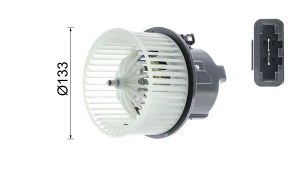 AB120000P Mahle Original Електромотор пічки