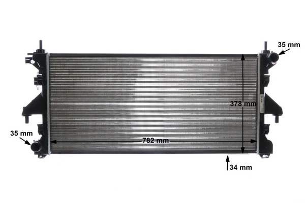 Радіатор CR886000S Mahle Original