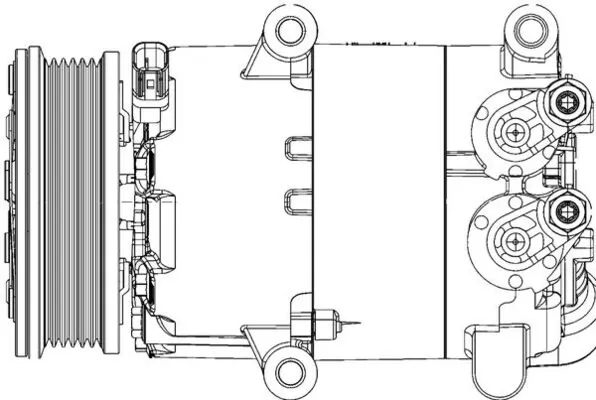 ACP1366000P Mahle Original Компресор холодоагенту