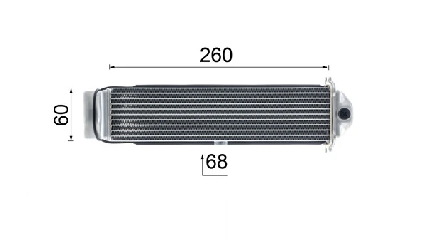 Інтеркулер CI481000P Mahle Original