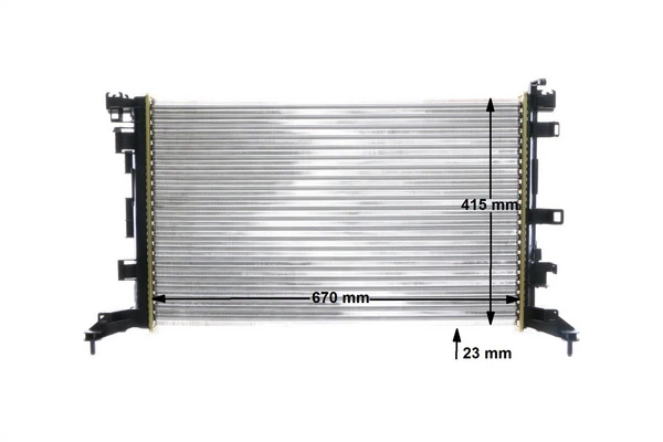 CR897000S Mahle Original Радіатор охолодження двигуна