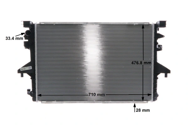 Радіатор основний Mahle Original CR1792000S ціна, від 175.64 USD