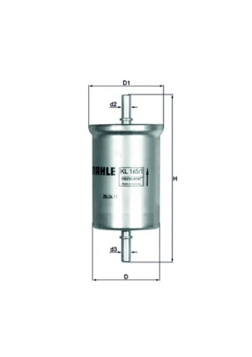 KL1651 Mahle Original Фільтр палива