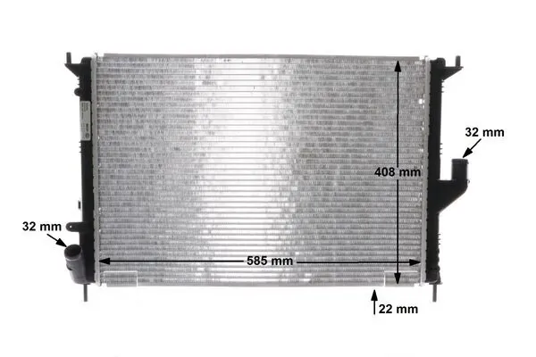 CR1764000S Mahle Original Радіатор охолодження двигуна