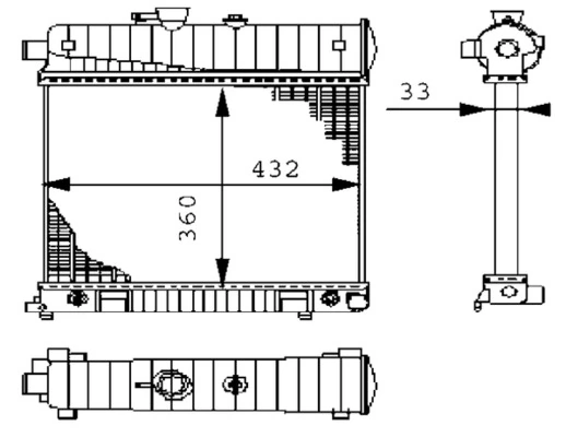 Радіатор CR2207000S Mahle Original