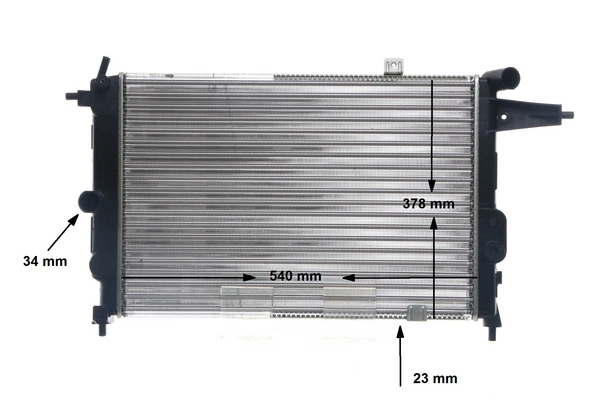 Радіатор охолодження Mahle Original CR437000S
