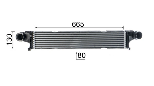 Інтеркулер CI145000P Mahle Original