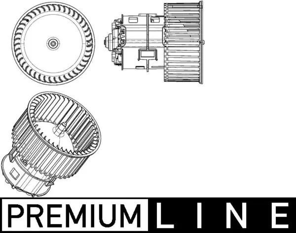 AB182000P Mahle Original Електромотор пічки