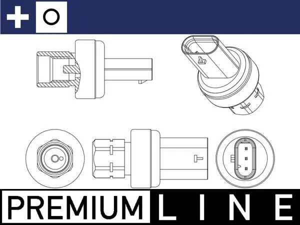 ASE13000P Mahle Original Датчик тиску