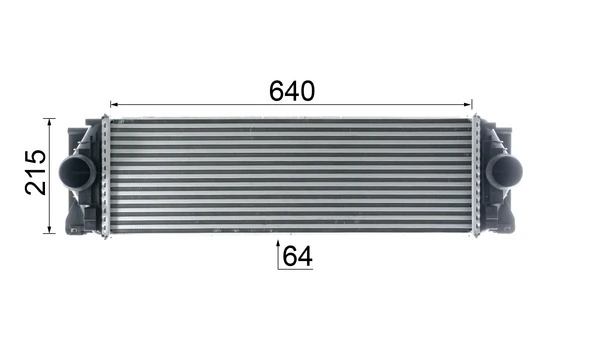 Інтеркулер CI368000P Mahle Original