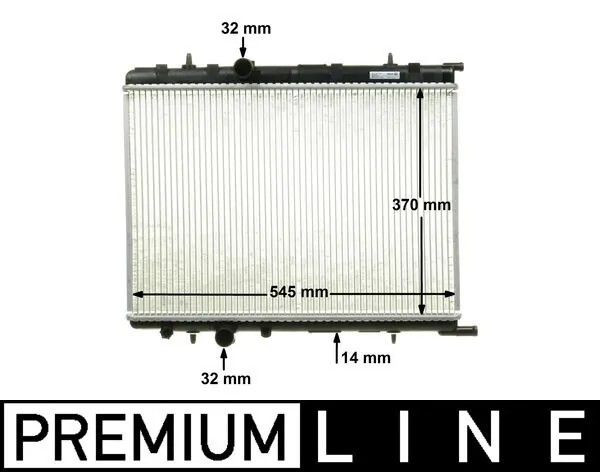 Радіатор основний Mahle Original CR515000P ціна, від 56.14 USD