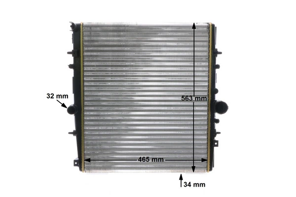 Радіатор основний Mahle Original CR1437000S ціна, від 63.54 USD