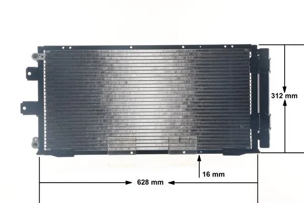 Радіатор кондиціонера AC333000S Mahle Original