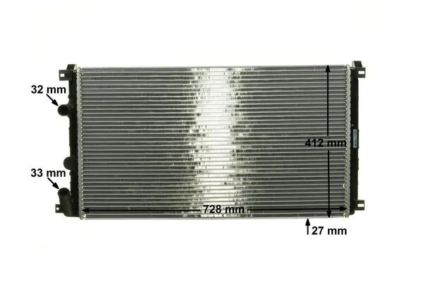 Радіатор охолодження Mahle Original CR1683000S