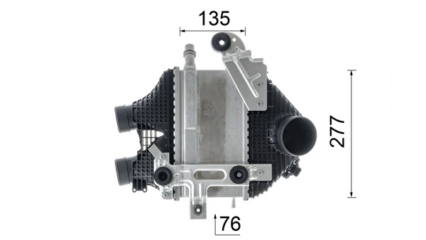Радіатор інтеркулера Mahle Original CI618000P
