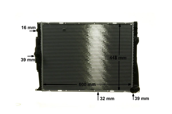 Радіатор охолодження Mahle Original CR1711000P