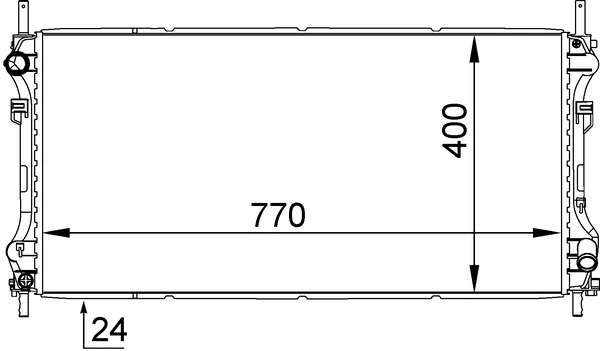 Радіатор CR1143000S Mahle Original