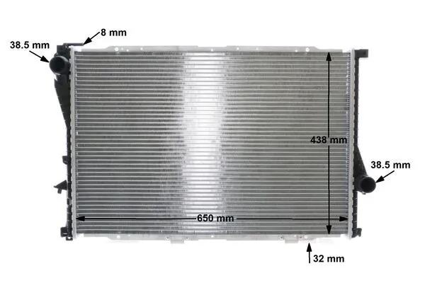 Радіатор CR296000S Mahle Original