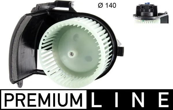 Вентилятора пічки AB105000P Mahle Original