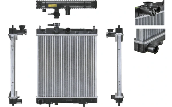 Радіатор основний Mahle Original CR760000S ціна, від 56.43 USD