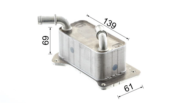 CLC294000P Mahle Original Радіатор масляний (холодильник), під фільтром