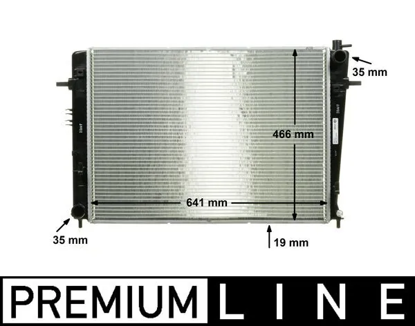 CR909000P Mahle Original Радіатор охолодження двигуна