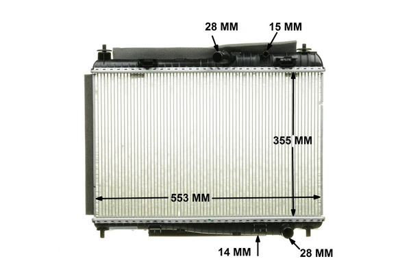 Радіатор охолодження Mahle Original CR1135000P