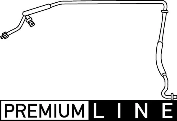 AP80000P Mahle Original Шланг кондиціонера, від радіатора до випарника