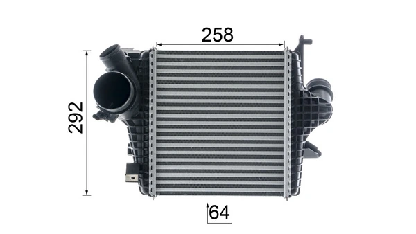 CI640000P Mahle Original Охолоджувач наддувочного повітря