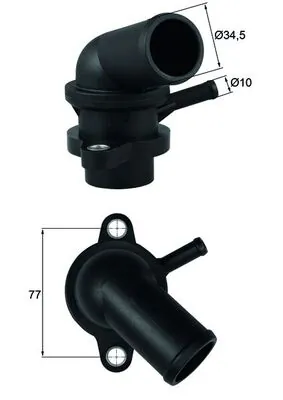 TI24087D Mahle Original Авто термостат