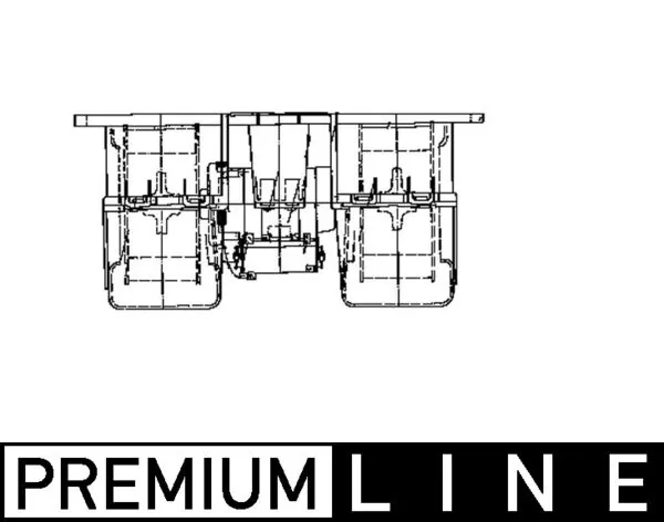 AB36000P Mahle Original Електромотор пічки
