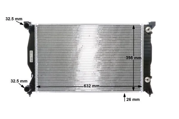 CR484000S Mahle Original Радіатор охолодження двигуна