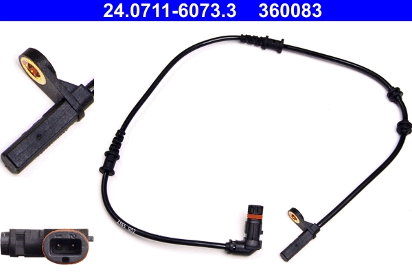Датчик ABS передній Mercedes C універсал (S203) (2001 - 2007) ціна, від 17.86 USD