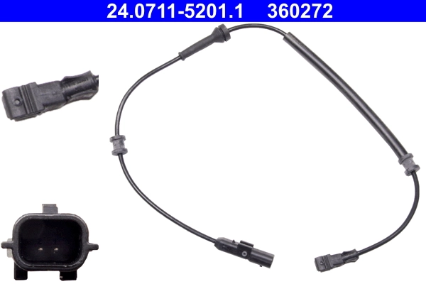 Купити MWSS061 Magneti Marelli Датчик АБС (ABS) задній