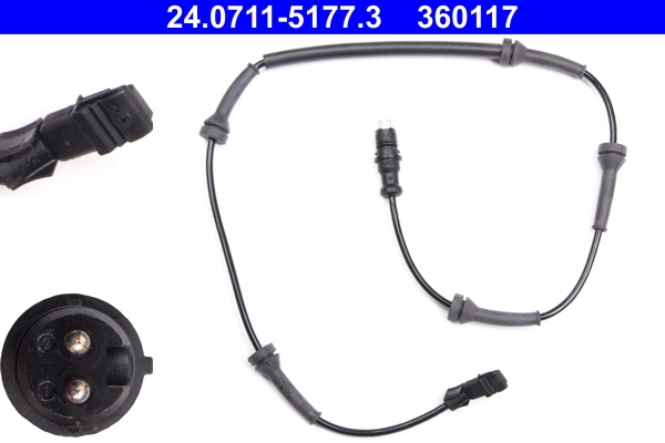 Датчик ABS передній Renault (RVI) 8200307447 ціна, від 34.44 USD