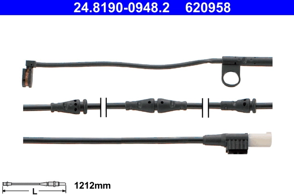Сигналізатор знос гальмівних колодок AND 30907270 ціна, від 5.71 USD
