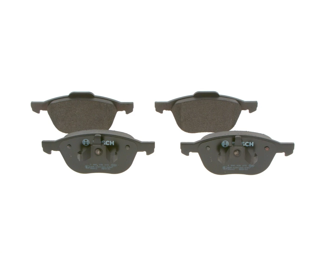Передні тормозні колодки 0986495215 Bosch