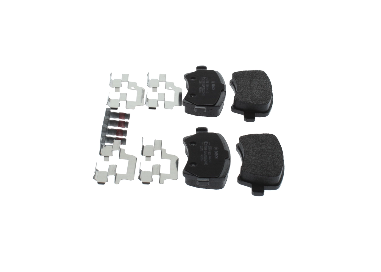 Задні гальмівні колодки Bosch 0986494213 ціна, від 31.15 USD