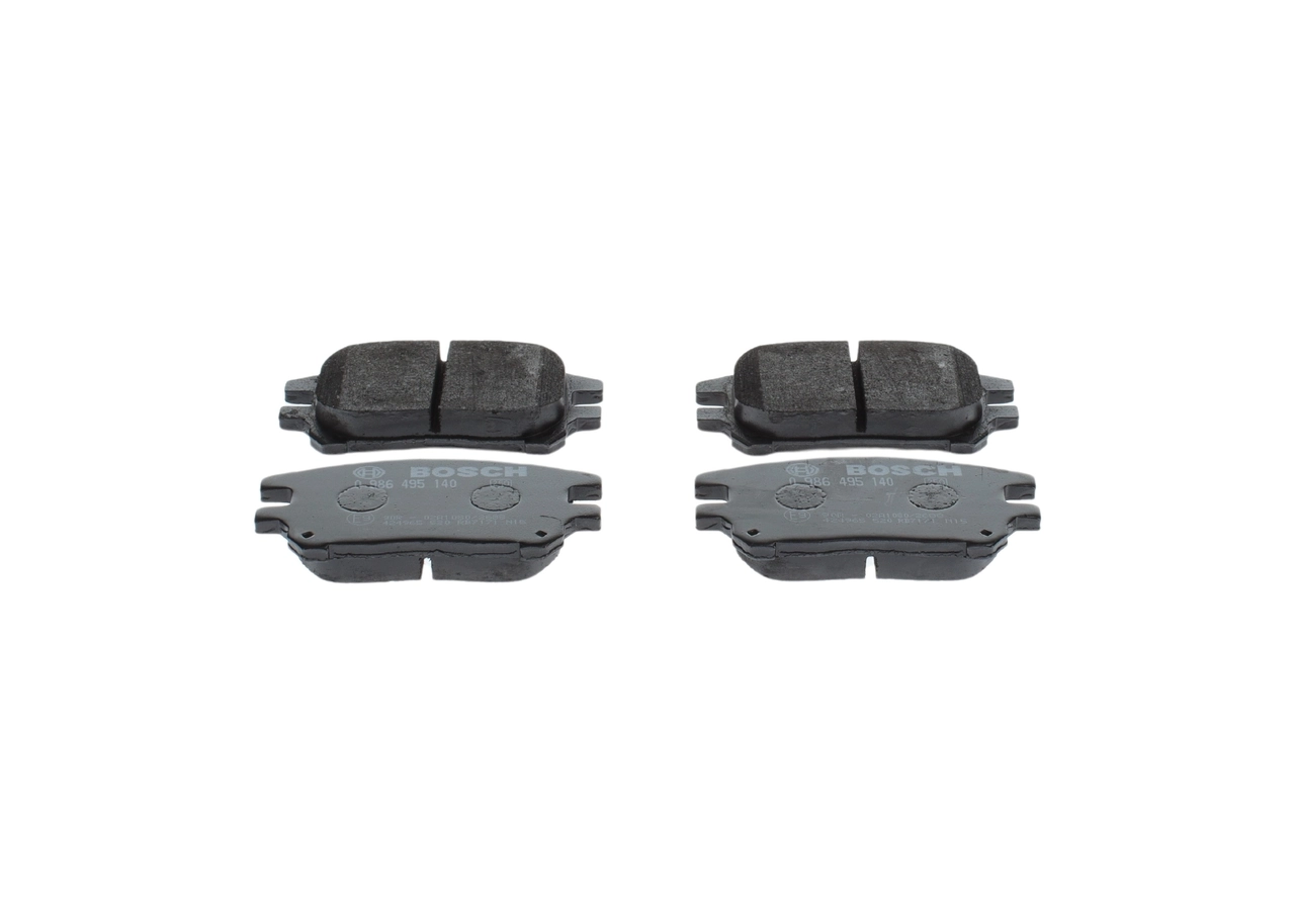 Купити 0986495140 Bosch Колодки гальмівні передні, дискові