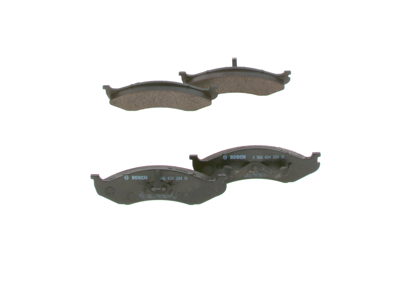 Купити 0986424284 Bosch Колодки гальмівні передні, дискові
