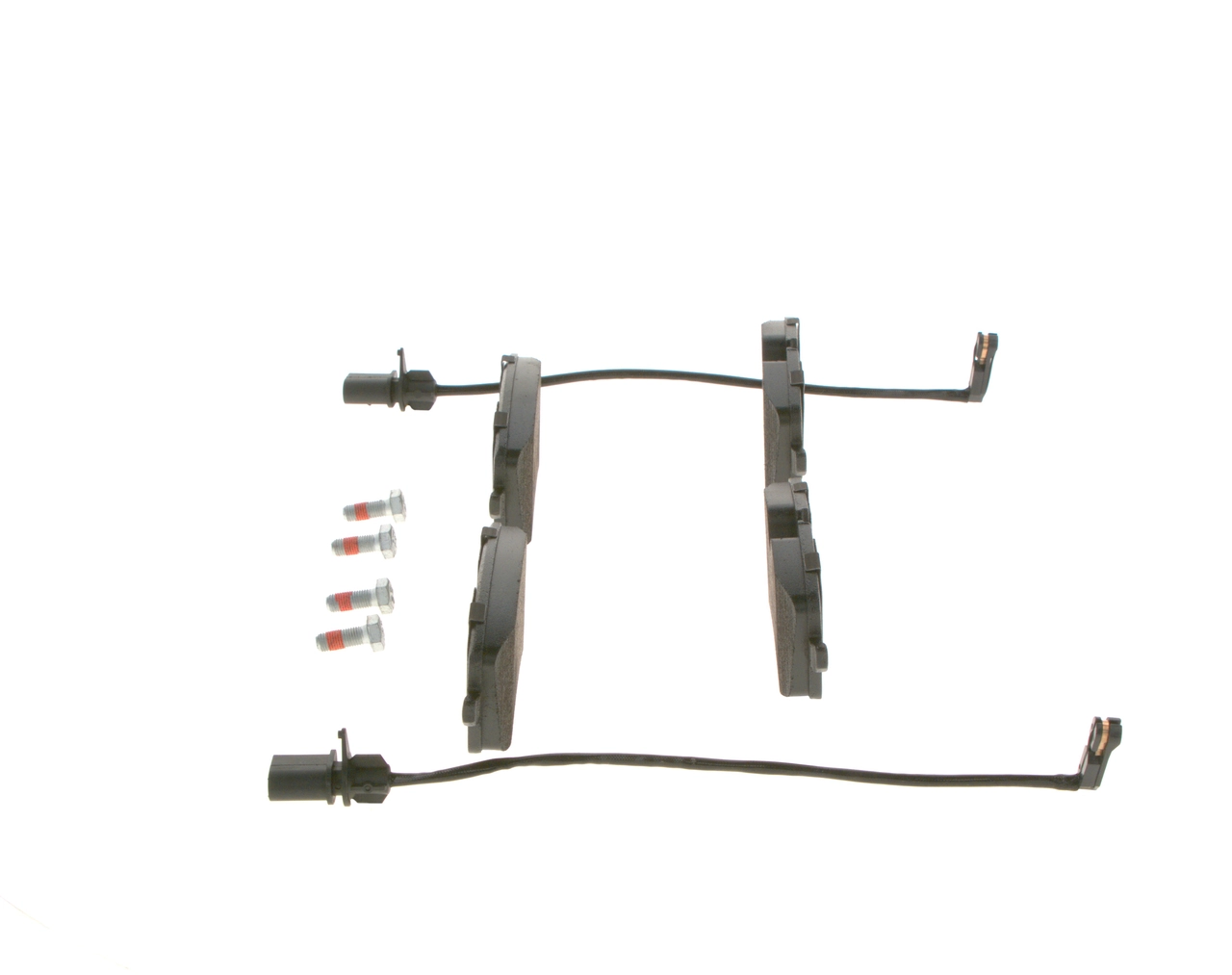 0986494446 Bosch Колодки гальмівні задні, дискові