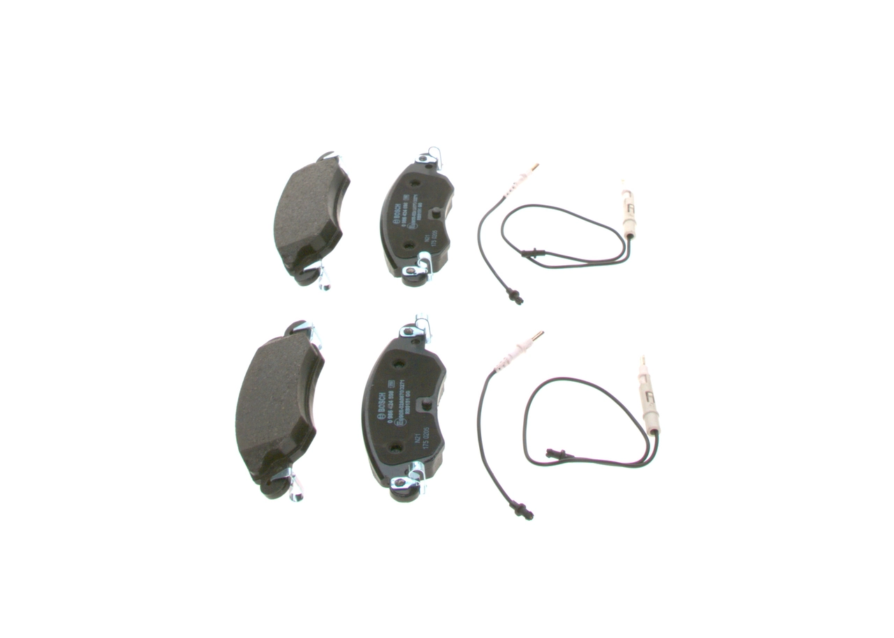 0986424598 Bosch Передні гальмівні колодки