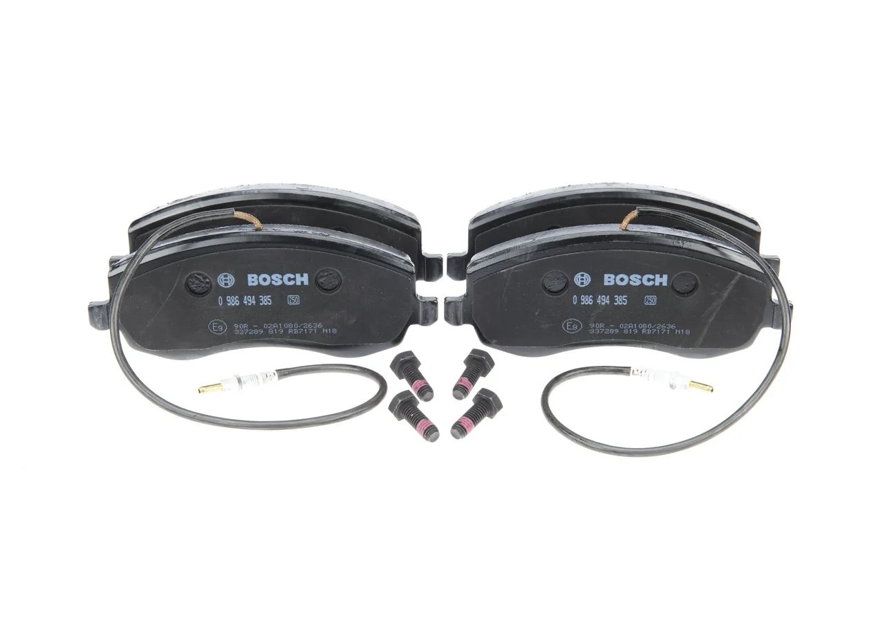 0986494385 Bosch Передні гальмівні колодки