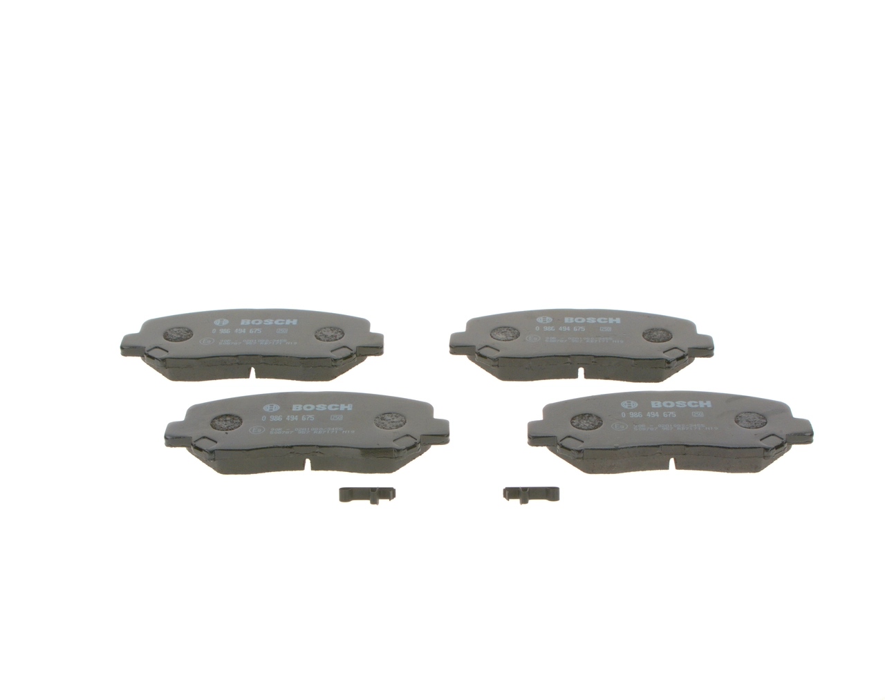 Купити 0986494675 Bosch Колодки гальмівні передні, дискові