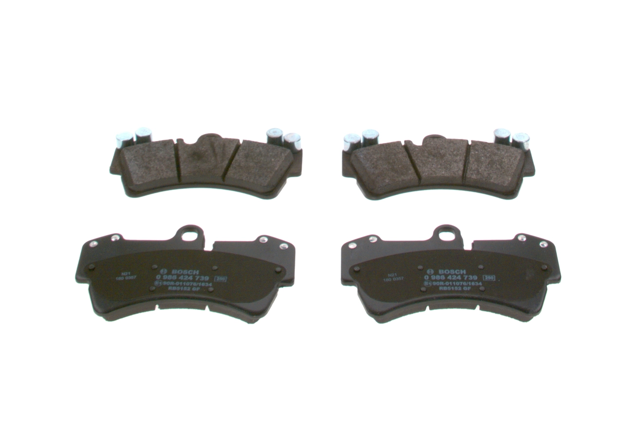 Гальмівні колодки Bosch 0986424739 ціна, від 65.97 USD
