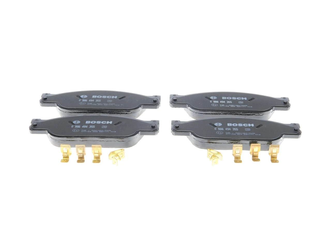 Передні тормозні колодки 0986494355 Bosch